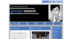 Desktop Screenshot of georgiamancio.com